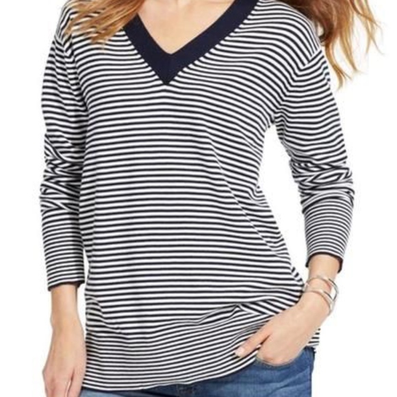 Tommy Hilfiger Sweaters - Tommy Hilfiger V-Neck Tunic Pullover Sweater, S/P